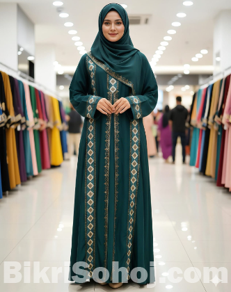 Stone Borka With Hijab